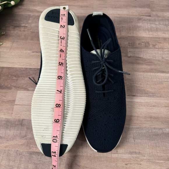 Cole Haan Size 10.5 Marine Blue Women's 2.ZEROGRAND Stitchlite Wingtip Oxfords - Picture 5 of 15